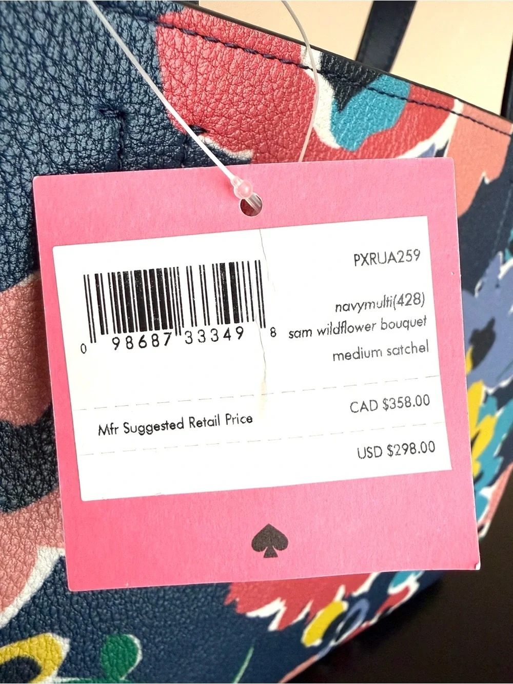 Kate Spade Sam Wildflower Bouquet Satchel